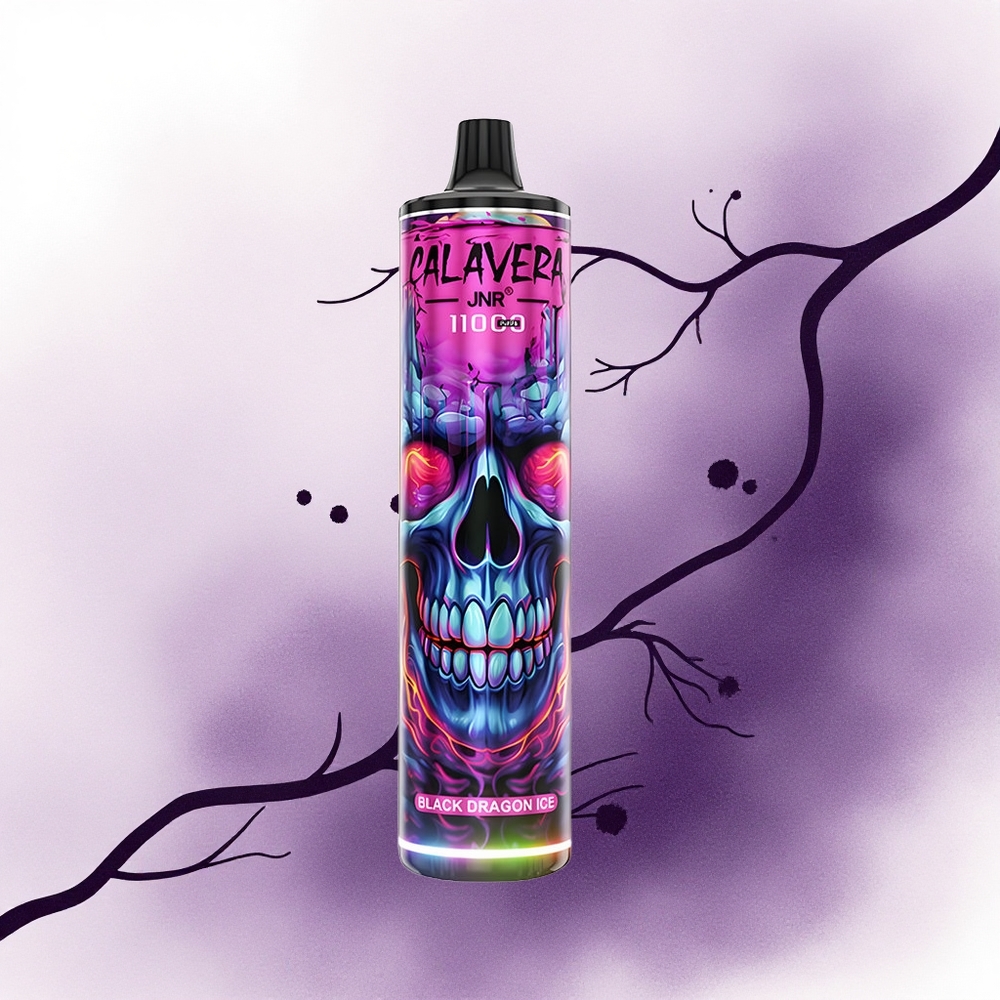 JNR Calavera 11000 Dragonul Negru Gheață 850mAh 21ml Nicotină 5