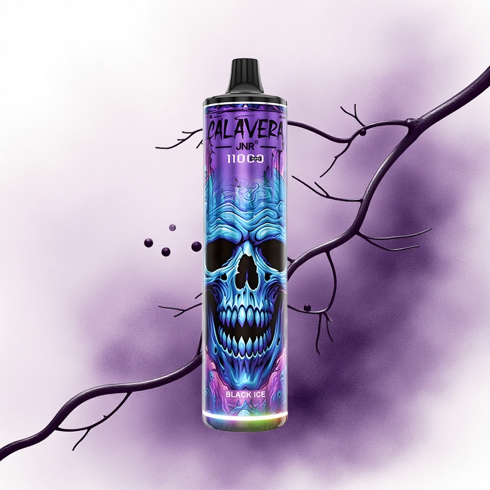 JNR Calavera 11000 Gheață Neagră 850mAh Tip-C 21ml Nicotină 025