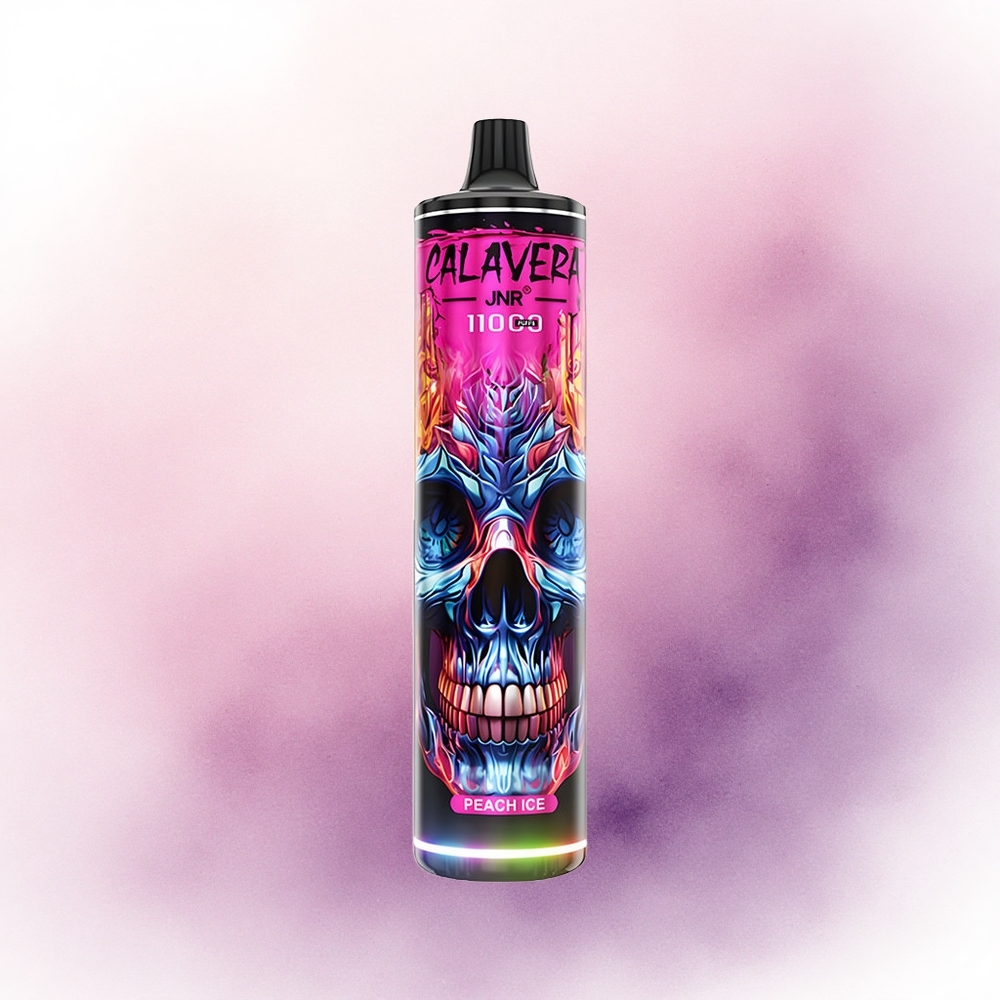 JNR Calavera 11000 Piersic Gheață cu 21ml E-Liquid și 850 mAh