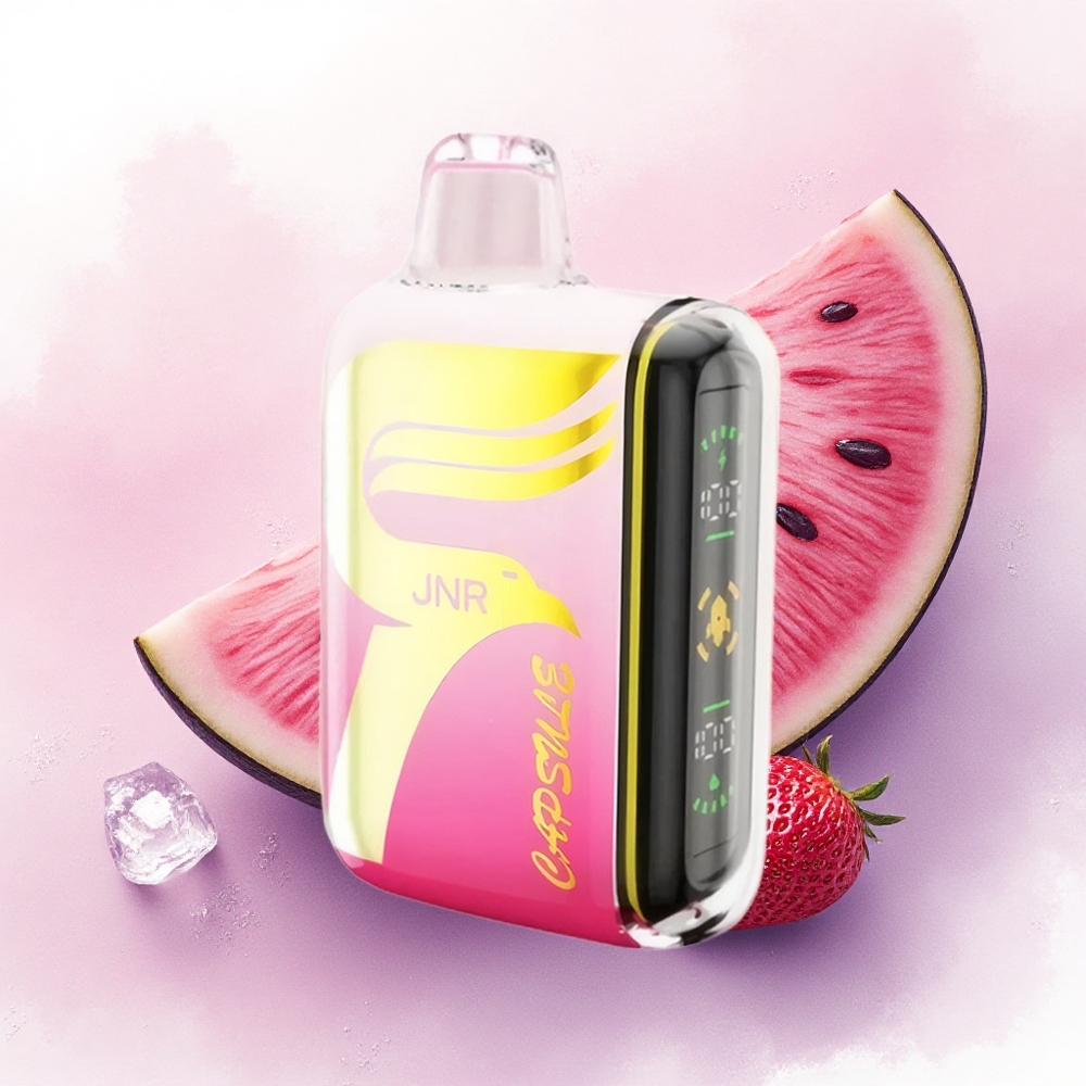 JNR Capsule 15000 Capsulă Afine Pepene Verde Gheață cu 20ml e-lichid și 5 nicotină