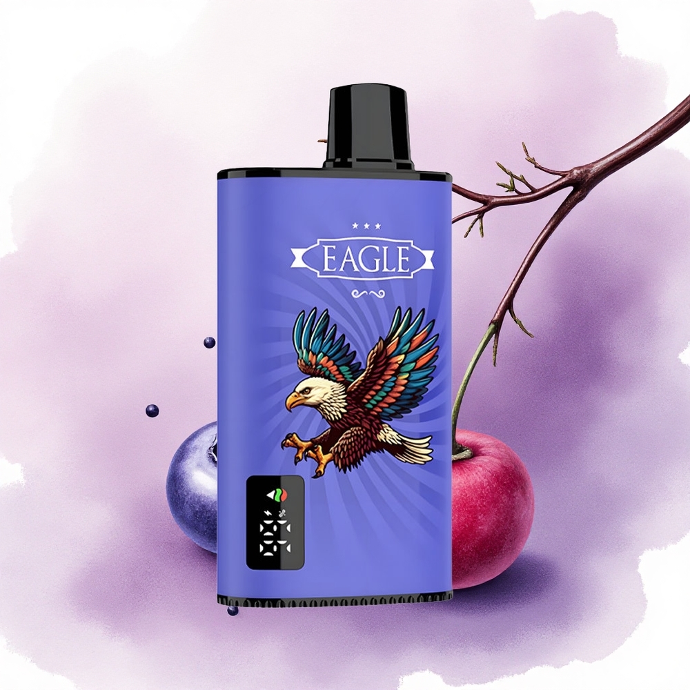 JNR EAGLE Smart 23000 Afine Zmeură Cireșă cu Ecran Digital și 750mAh