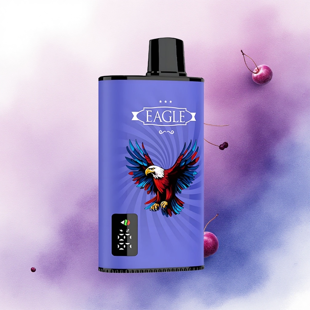 JNR EAGLE Smart 23000 Cireșă Razz Albastru cu Ecran Digital și 25ml e-Lichid