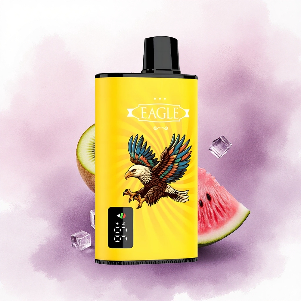 JNR EAGLE Smart 23000 Kiwi Pepene Verde Gheață cu 2 Nicotină și 750mAh