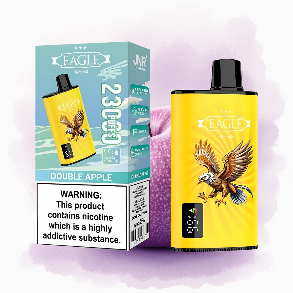 JNR EAGLE Smart 23000 Măr Dublu cu Ecran Digital și 750mAh
