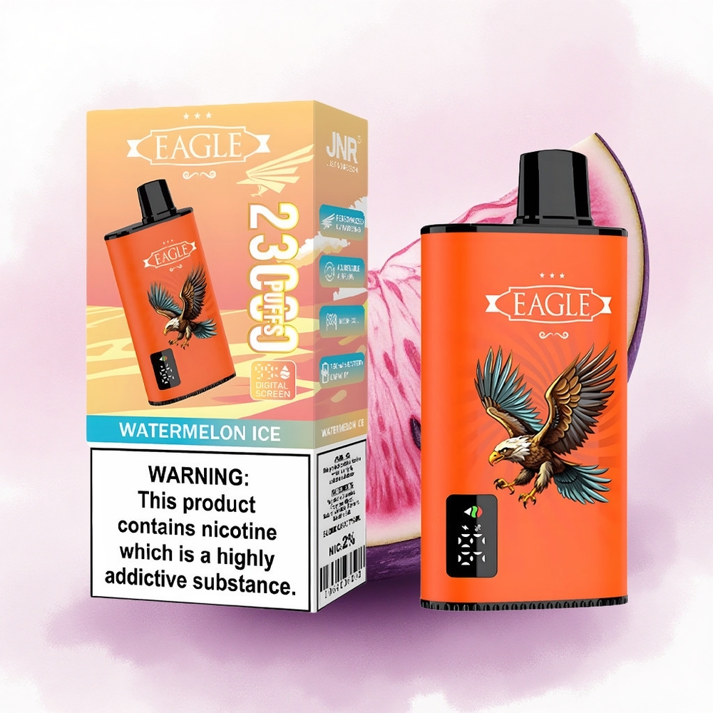 JNR EAGLE Smart 23000 Pepene Ghețat cu Ecran Digital și 750mAh