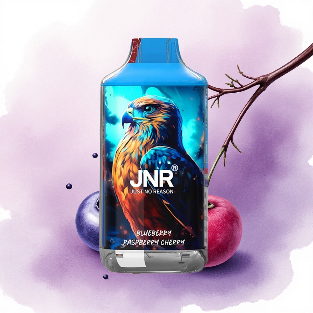 JNR Falcon 16000 Afine Zmeură Cireașă 850mAh 22ml Dual Mesh Coil Nicotină 0 2