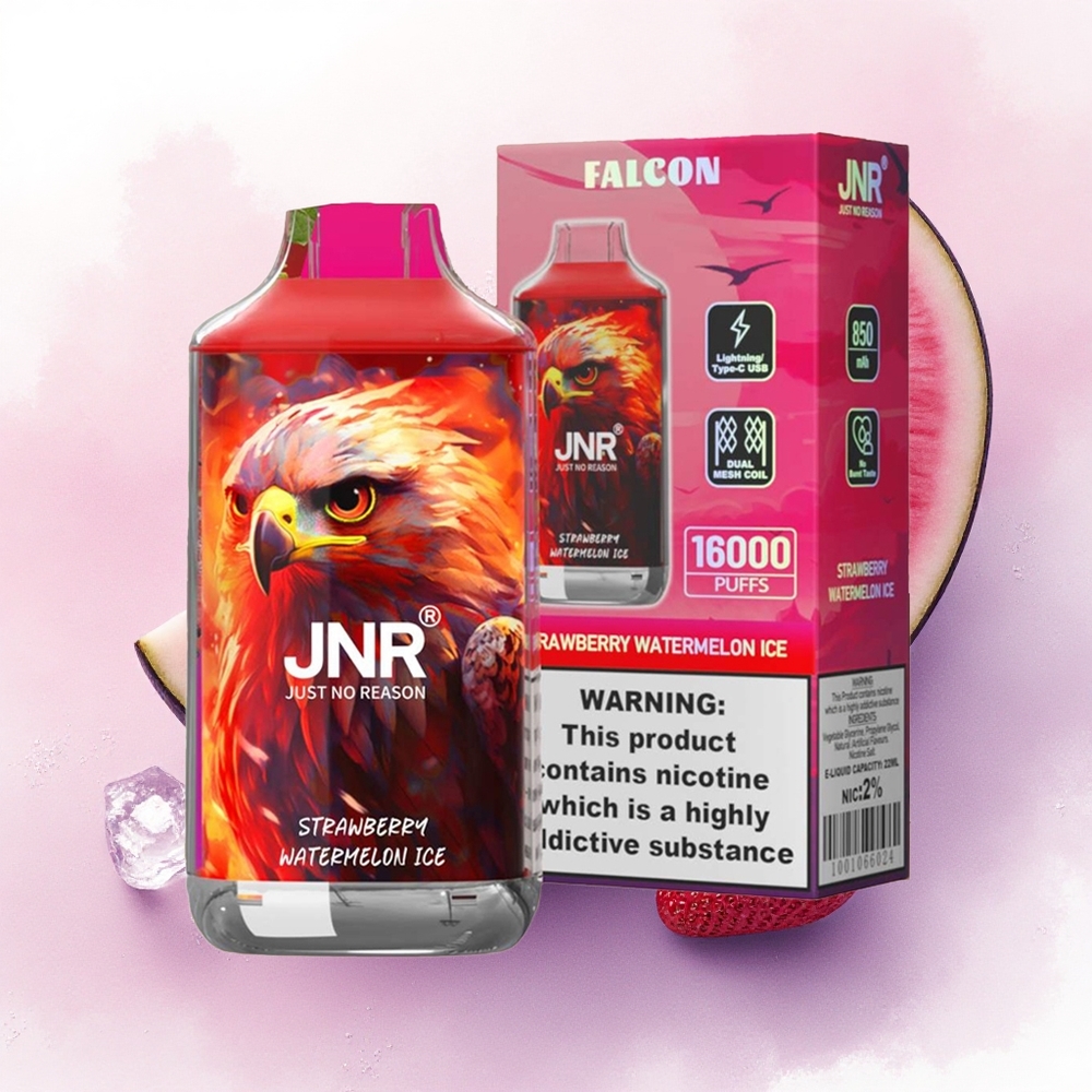 JNR Falcon 16000 Capsuni Pepene Gheață cu 22ml și 850 mAh