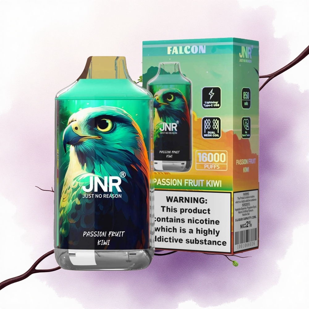 JNR Falcon 16000 Maracujă Kiwi 850 mAh Dual Mesh 22ml