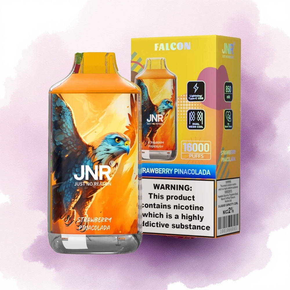 JNR Falcon 16000 Pina Colada Căpșună cu 22ml și 850 mAh
