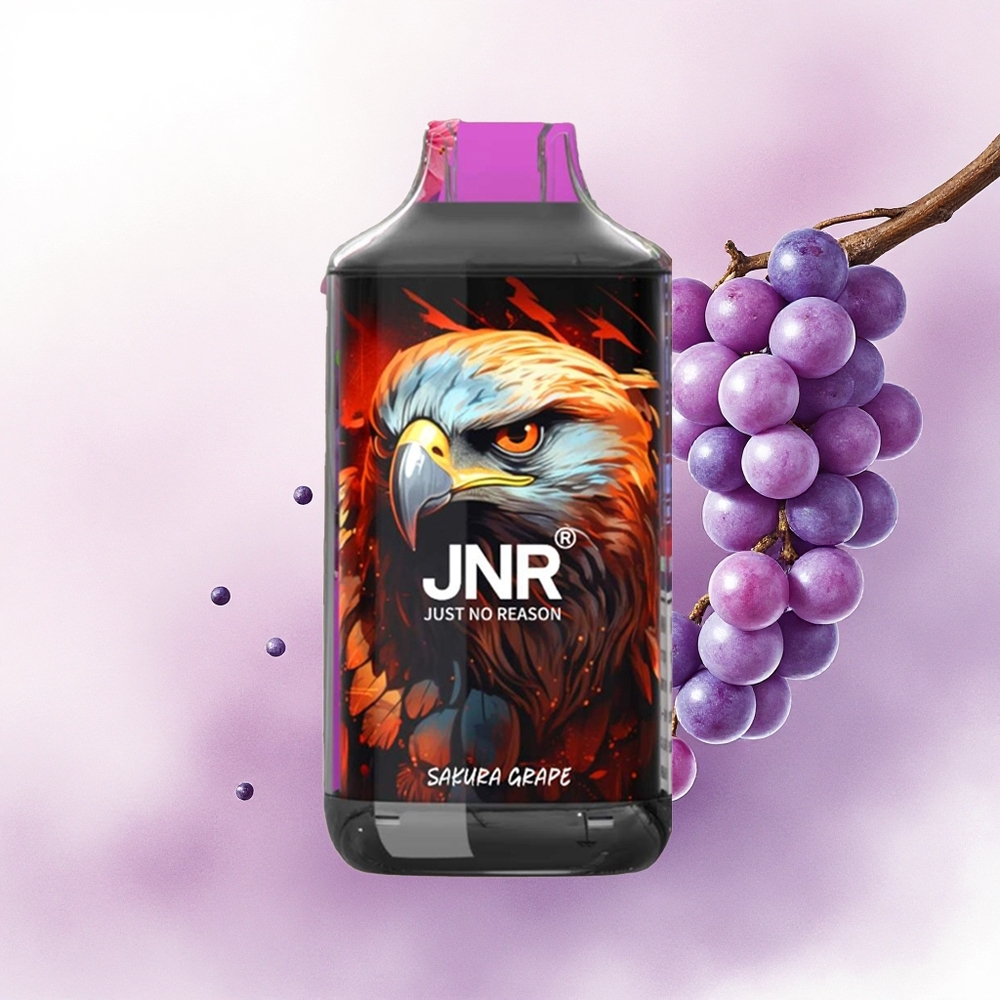 JNR Falcon 16000 Strugure Sakura Dual Mesh Coil 22ml 850mAh Nicotină 0 și 2