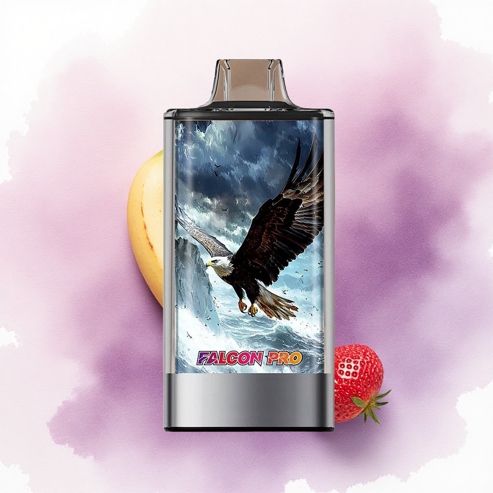 JNR Falcon Pro 28000 Căpșună Banană 30ml 950mAh 5 Nicotină