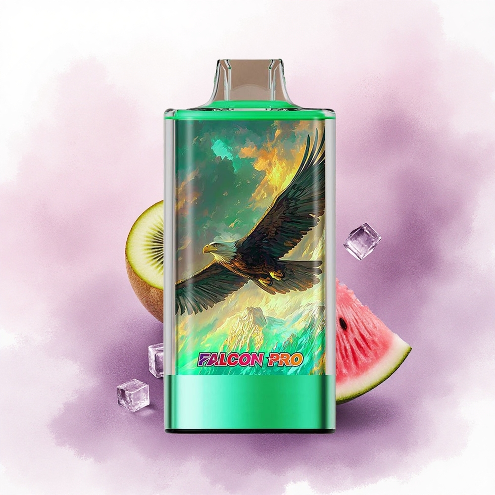 JNR Falcon Pro 28000 Kiwi Pepene Gheata cu 5 Nicotina și 950mAh