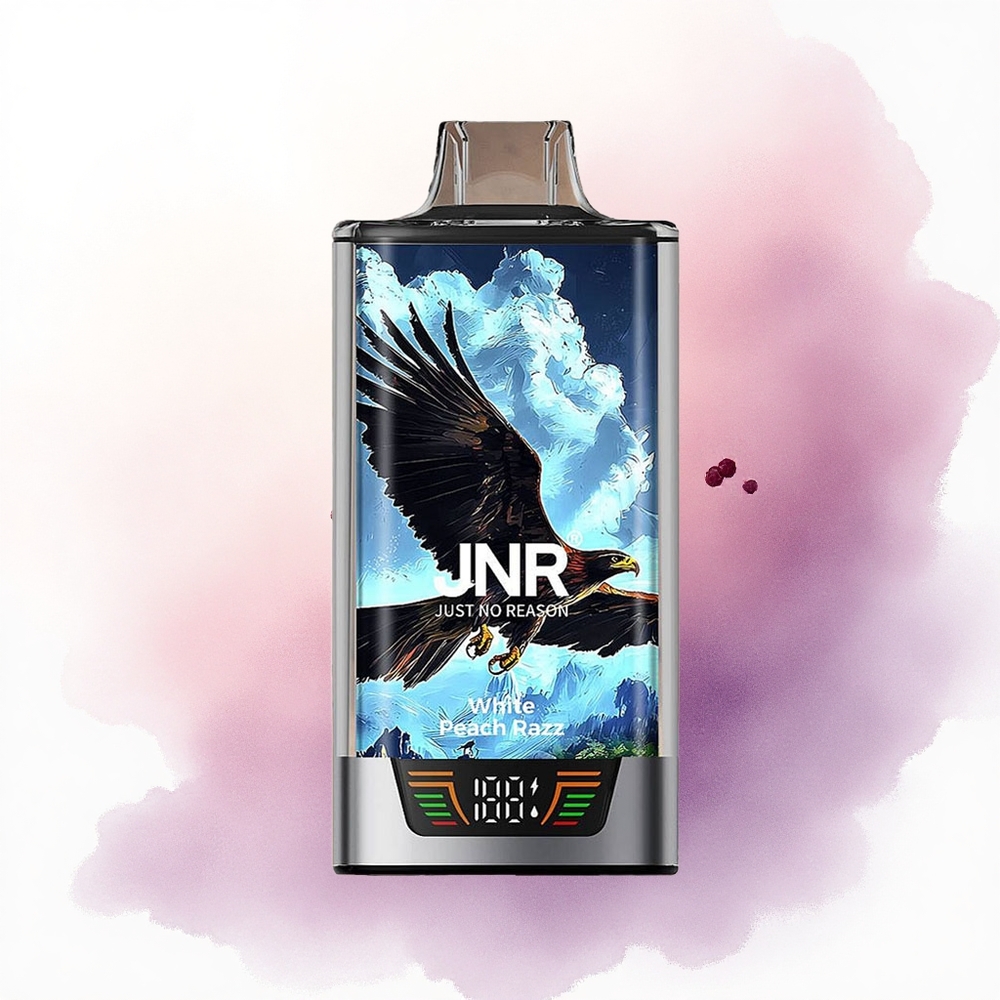 JNR Falcon Pro 28000 Piersică Albă Zmeură cu 950mAh și 5 Nicotină