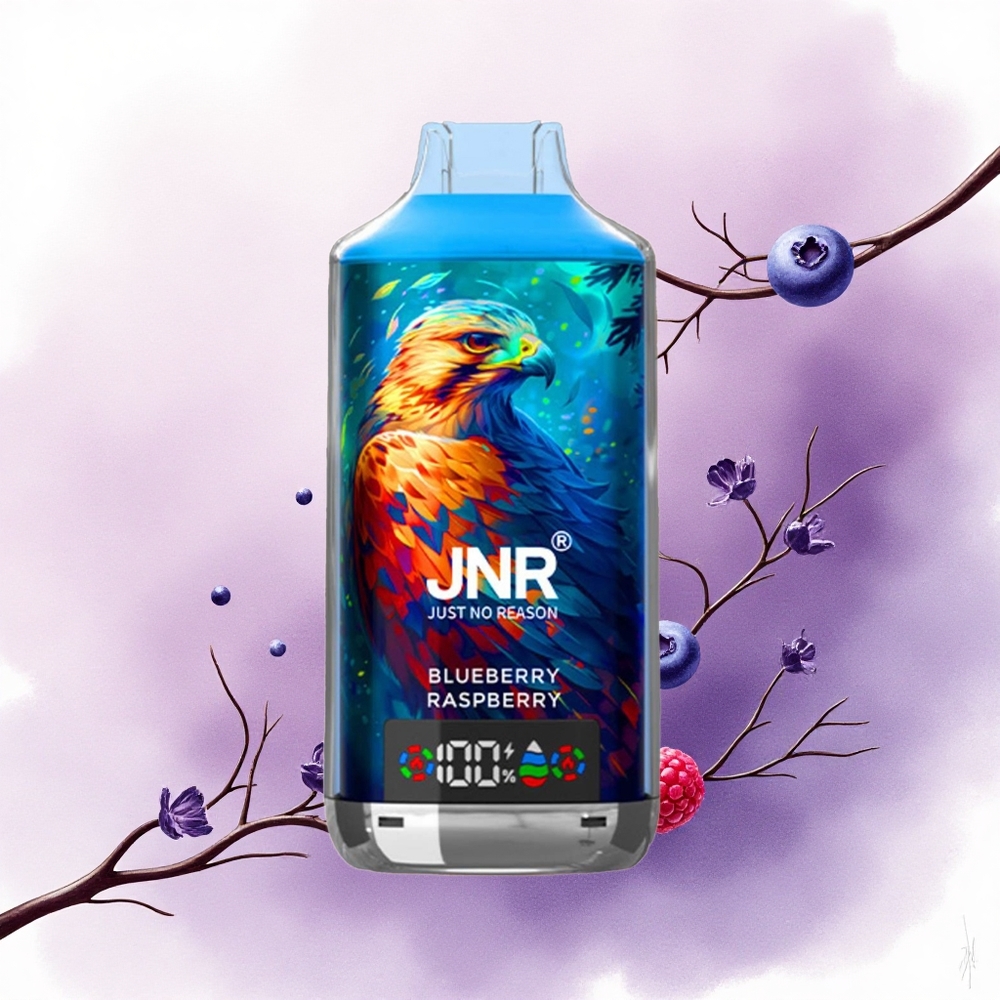 JNR Falcon X 18000 Afine-Zmeură 750mAh Dual Mesh 5 Nicotină