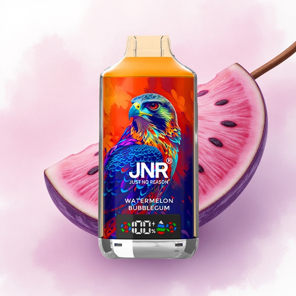 JNR Falcon X 18000 Pepene Bubblegum 750mAh 24ml Dual Mesh Coil Tip-C Nicotină 0 2 5
