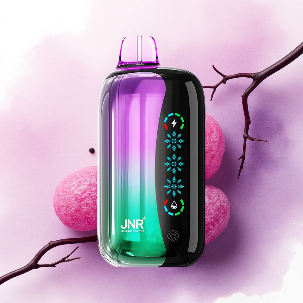JNR Flex Ice 21000 Bomboane Gumoase cu Vișine Dulci-Acri și Nicotină 5 1000mAh 26ml