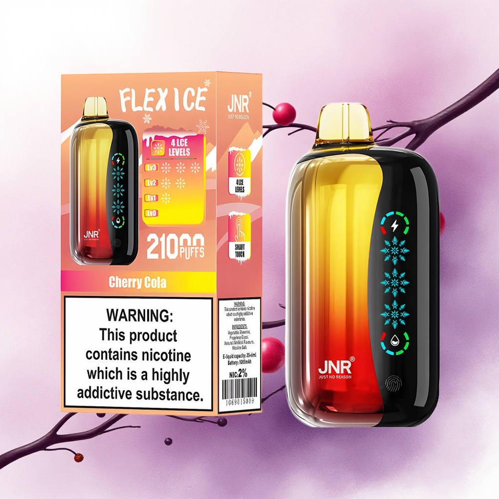 JNR Flex Ice 21000 Cola Cireșeșu cu Gheață Reglabilă și 1000mAh