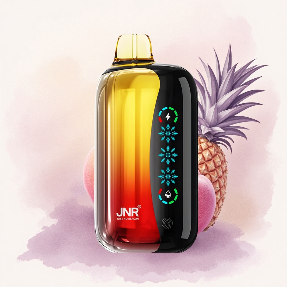JNR Flex Ice 21000 Piersic Mango Ananas cu Ajustare Gheață și Conținut de Nicotină 5