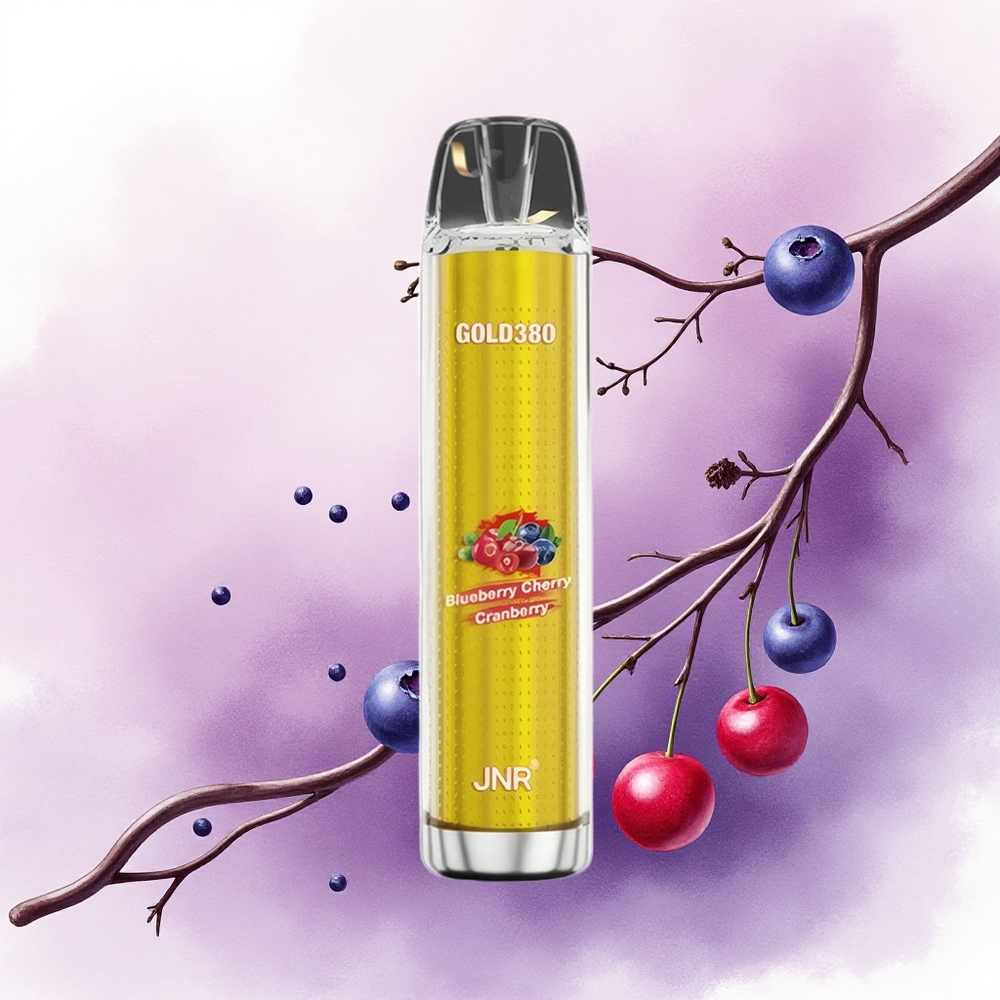 JNR Gold380 6000 Afine Cireșe Coacăze 1500mAh 10ohm Nicotină 5