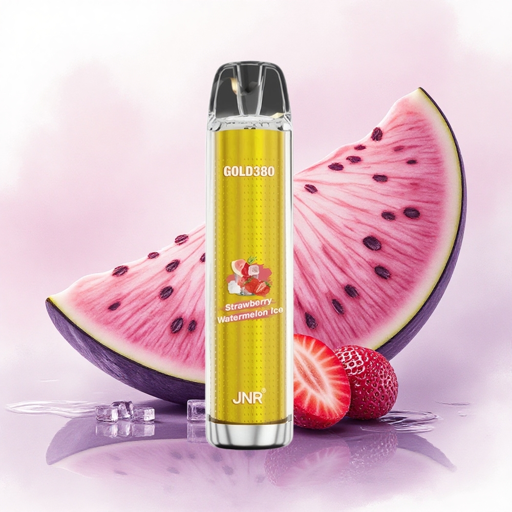 JNR Gold380 6000 Capsuni Pepene Gheață cu 1500mAh și 13ml