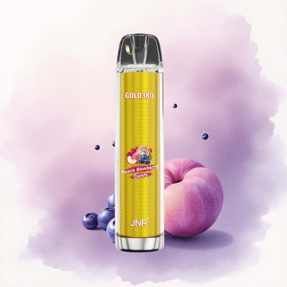 JNR Gold380 6000 Piersică Afină cu Coil Mesh 10ohm și Baterie 1500mAh