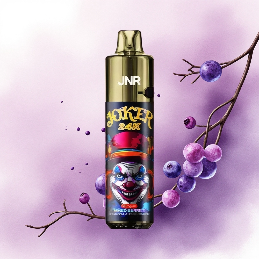 JNR Joker 24K Amestec de Fructe de Pădure cu 2 Nicotină și 800mAh