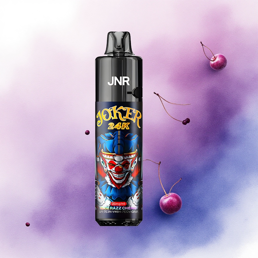 JNR Joker 24K Cireșă Zmeură Albastră cu 2 Nicotină și 800mAh
