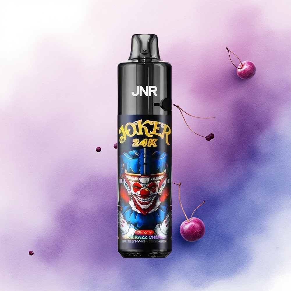 JNR Joker 24K Cireșă Zmeură Albastră cu 2 Nicotină și 800mAh