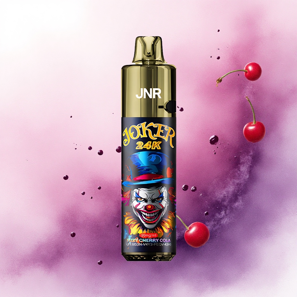 JNR Joker 24K Cola Cireșe eFerventă cu 2 Nicotină și Baterie 800mAh