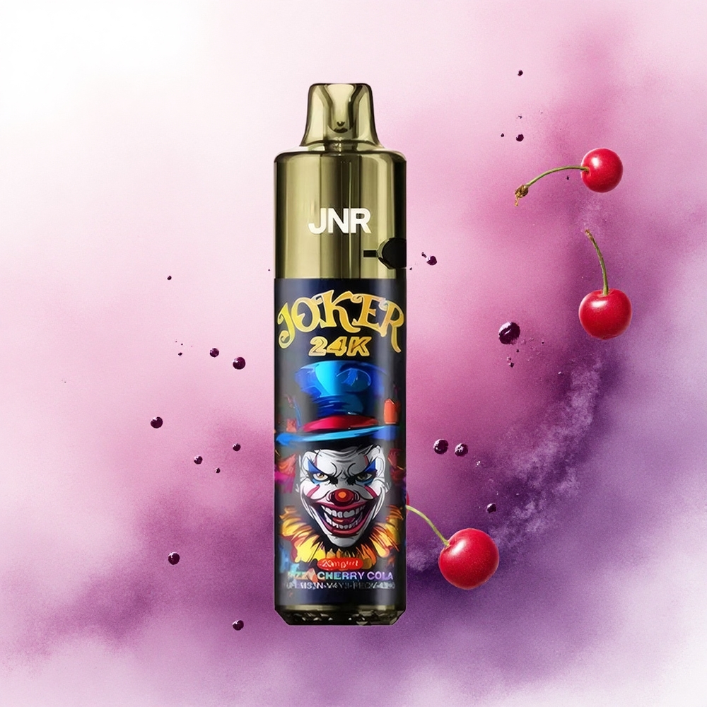 JNR Joker 24K Cola Cireșe eFerventă cu 2 Nicotină și Baterie 800mAh
