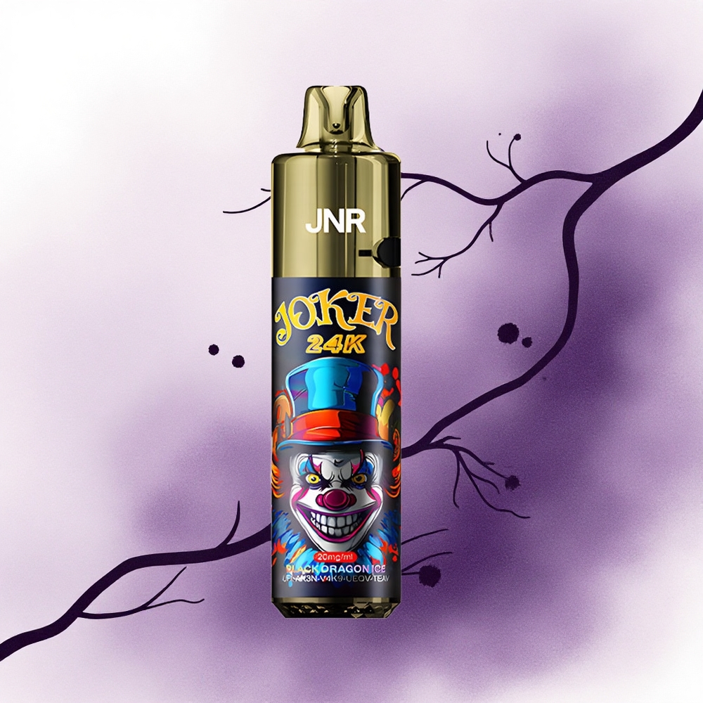 JNR Joker 24K Dragonul Negru Gheață 800mAh 2 Nicotină