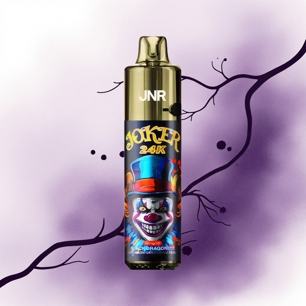 JNR Joker 24K Dragonul Negru Gheață 800mAh 2 Nicotină