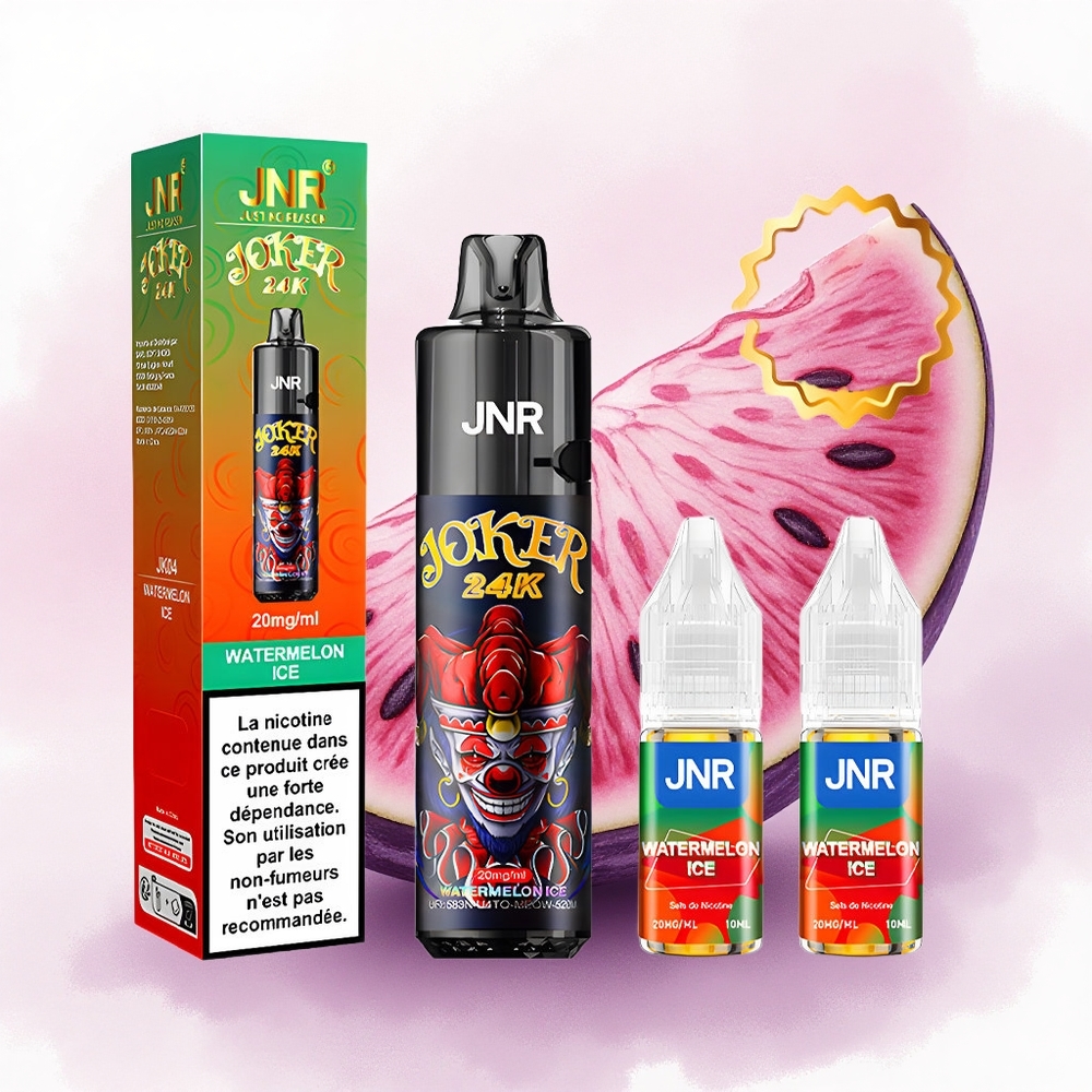 JNR Joker 24K Pepene Gheață cu 2 Nicotină și 800mAh