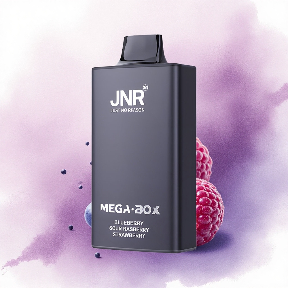 JNR Mega Box 25000 Afine Sour Zmeură Căpșuni cu 2 Nicotină și 850mAh