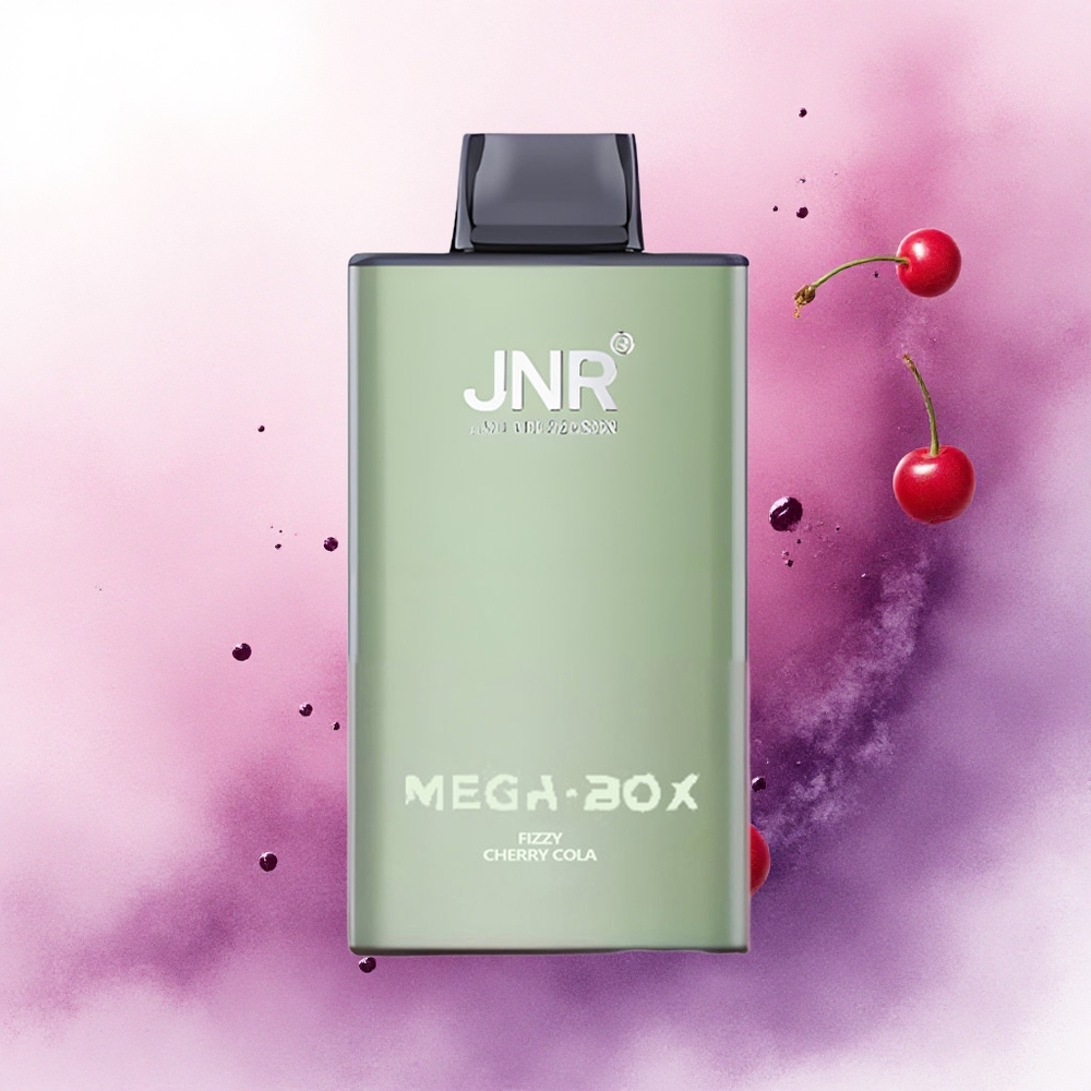 JNR Mega Box 25000 Cola Cireșe Efervescentă cu 2 Nicotină și 850mAh