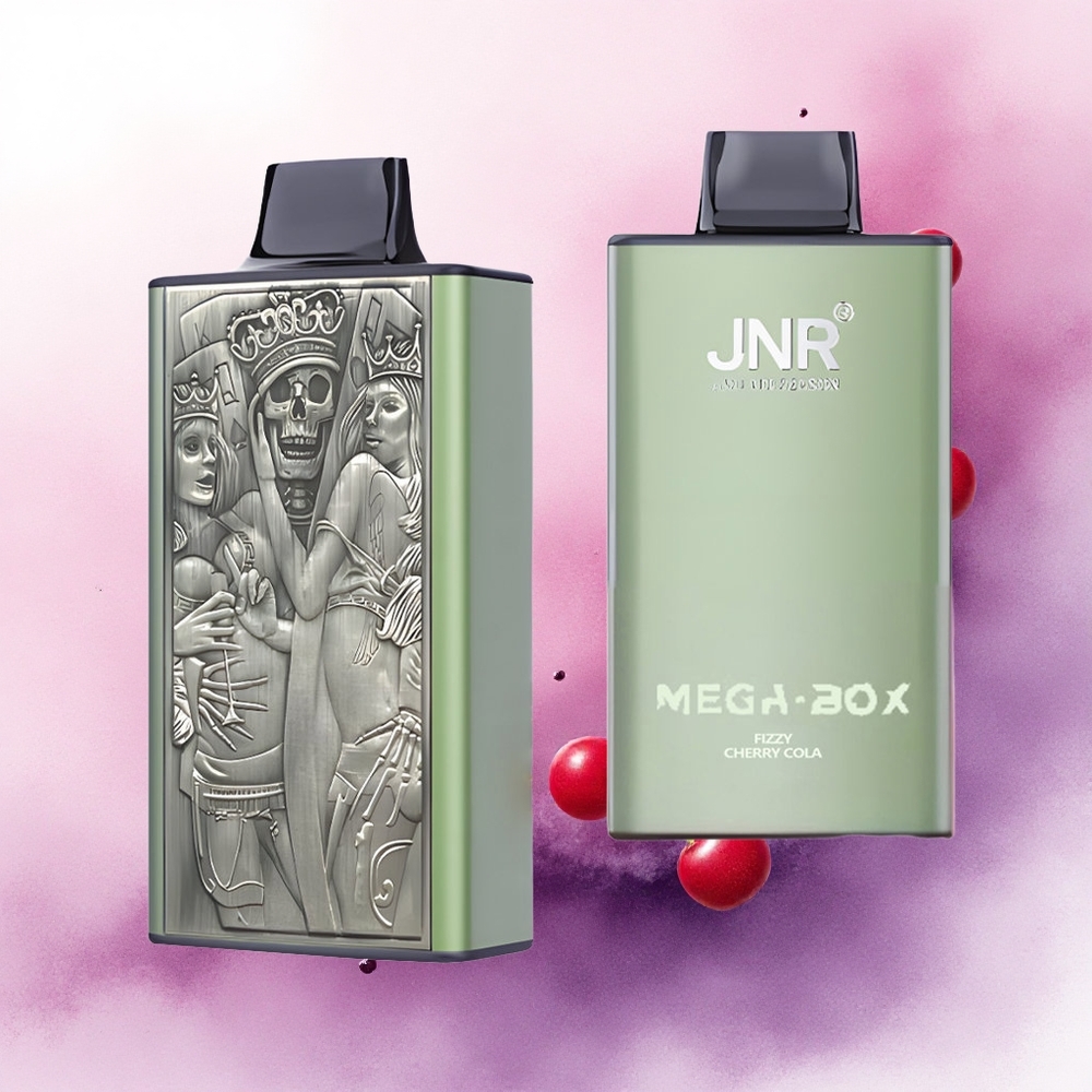 JNR Mega Box 25000 Cola Cireșe Efervescentă cu 2 Nicotină și 850mAh