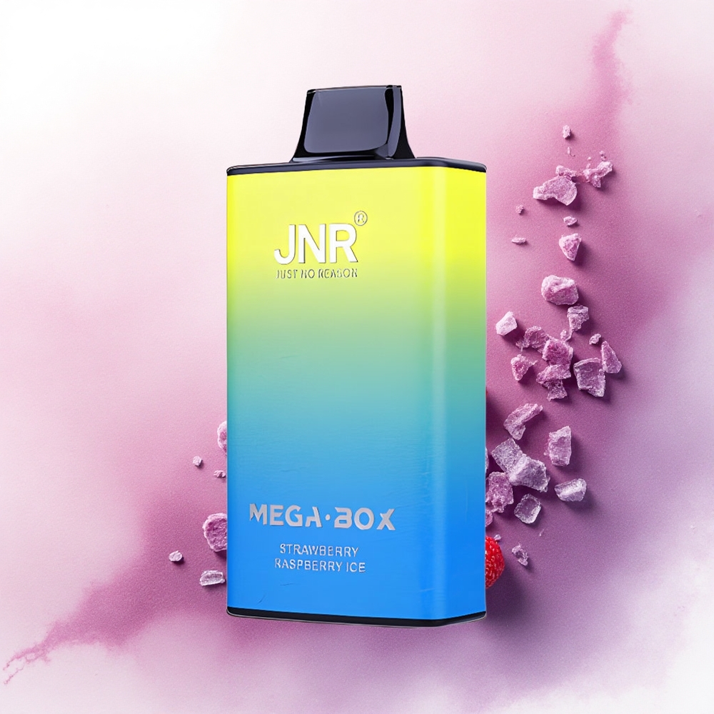 JNR Mega Box 25000 Căpșuni Zmeură Gheață 30ml 850mAh 2 Nicotină
