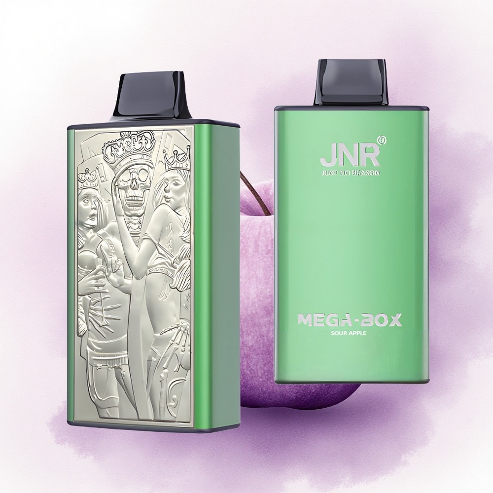 JNR Mega Box 25000 Măr Acru Dual Mesh 850mAh 30ml