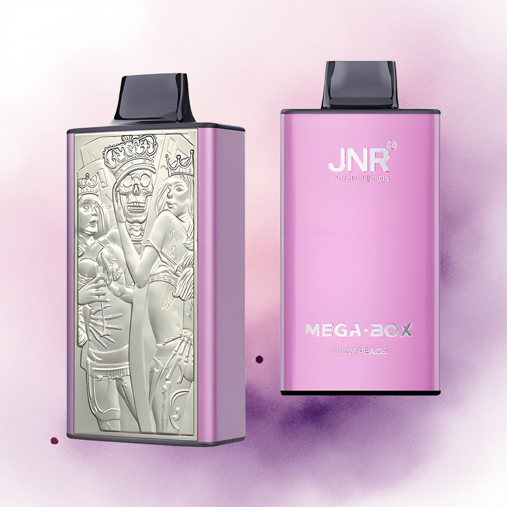 JNR Mega Box 25000 Piersică Zmoală cu 2 Nicotină și 850mAh