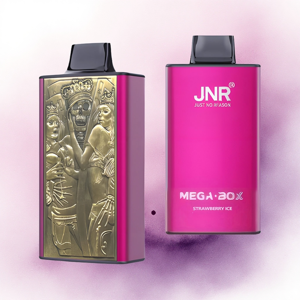 JNR Mega Box 25000 Înghețată de Căpșuni cu 30ml E-lichid și 850mAh