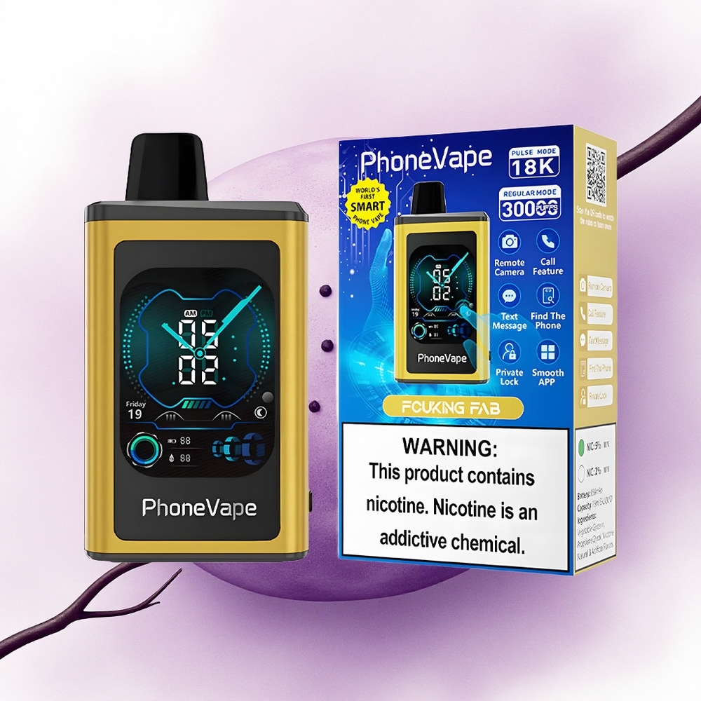JNR PhoneVape 30000 Blestemat de Fab Reîncărcabil 850mAh cu Control Aplicatie și Nicotină 2 5