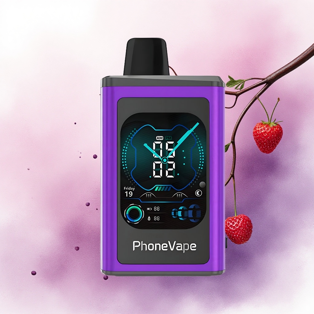 JNR PhoneVape 30000 Cireșă Zmeură Capsă Turbo 850mAh Nicotină 2 5