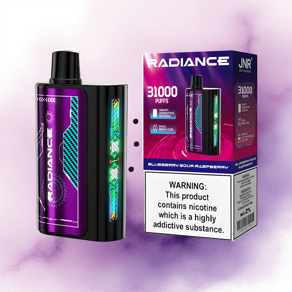 JNR Radiance 31000 Afine Dul-Acrișoară cu 28ml E-liquid și 950 mAh