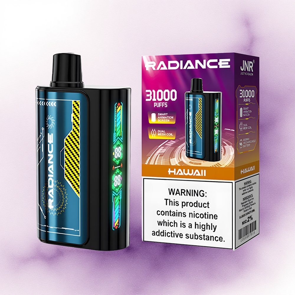 JNR Radiance 31000 Hawaii Radianță 28ml Ecran Animatie 950mAh