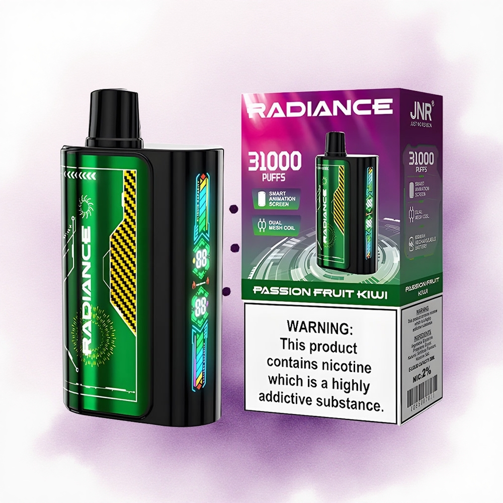 JNR Radiance 31000 Maracuyă Kiwi 28ml 950mAh 2 Nicotină