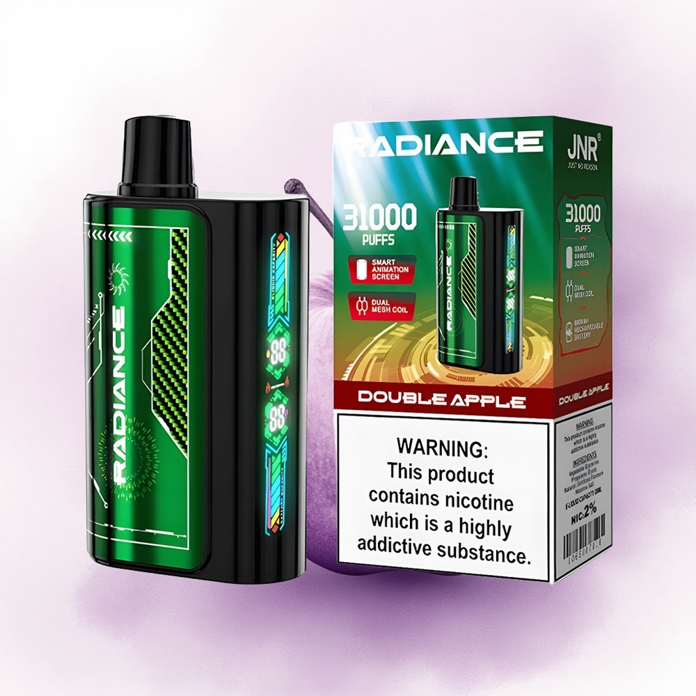 JNR Radiance 31000 Măr Dublu cu 2 Nicotină și 950 mAh