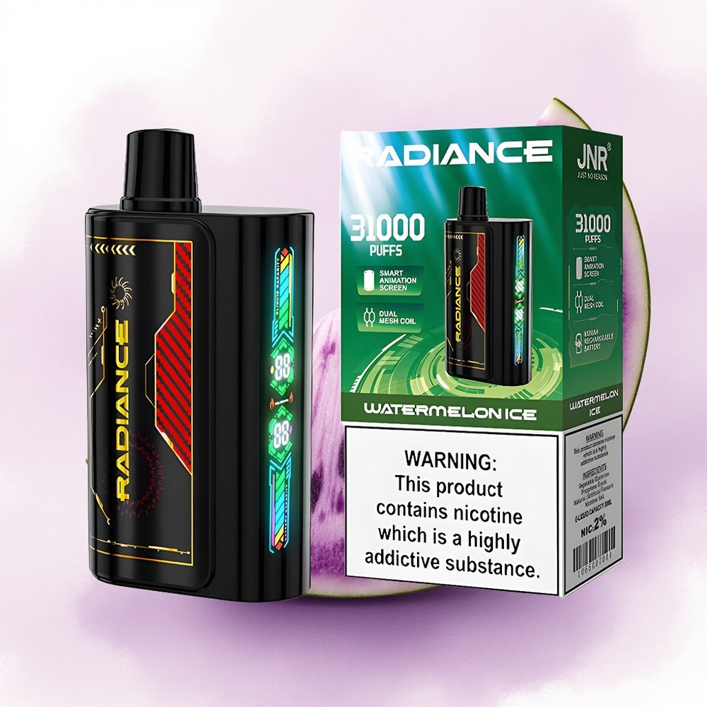 JNR Radiance 31000 Pepene Gheata cu 950 mAh și 2 Nicotină