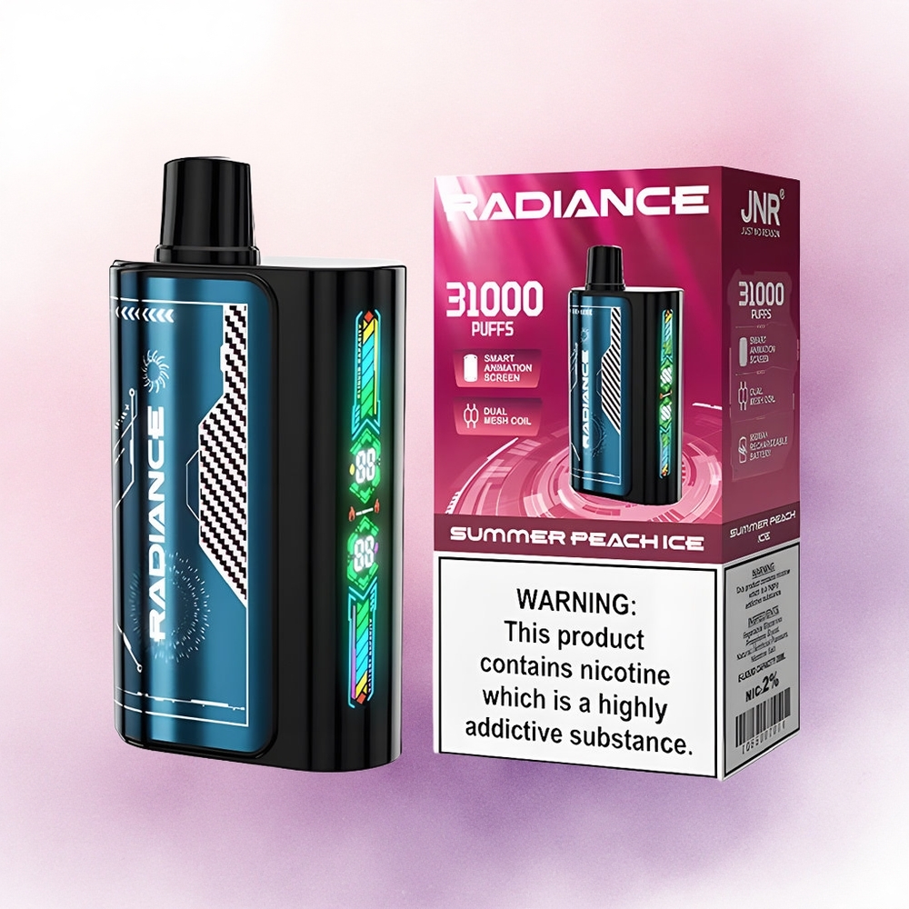 JNR Radiance 31000 Piersică de Vară Gheață cu 28ml și 950 mAh