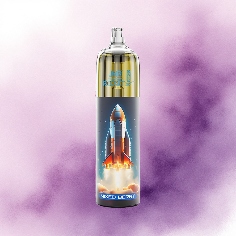JNR Rocket-X 12400 Amestec de fructe de pădure cu baterie 850mAh și conținut de nicotină 5