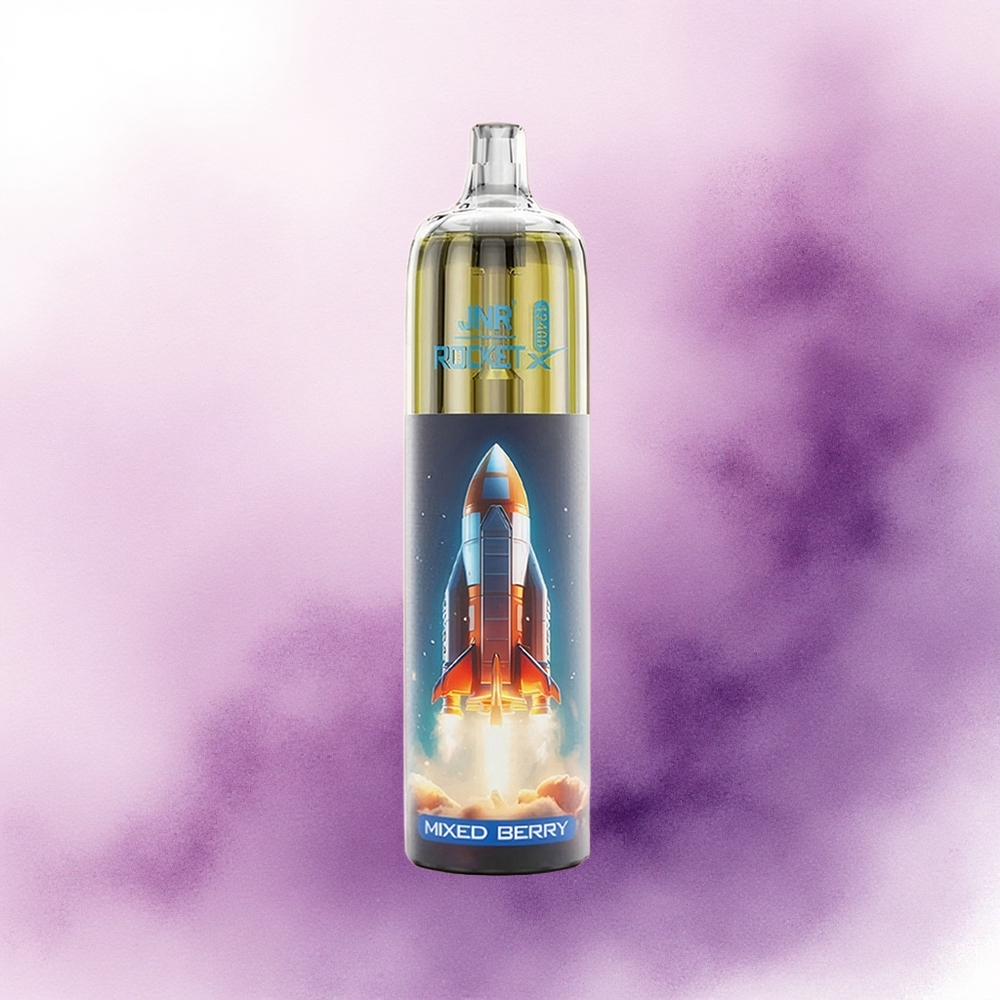 JNR Rocket-X 12400 Amestec de fructe de pădure cu baterie 850mAh și conținut de nicotină 5